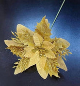 Crăciuniță decorativă auriu deschis – set 24 bucăți